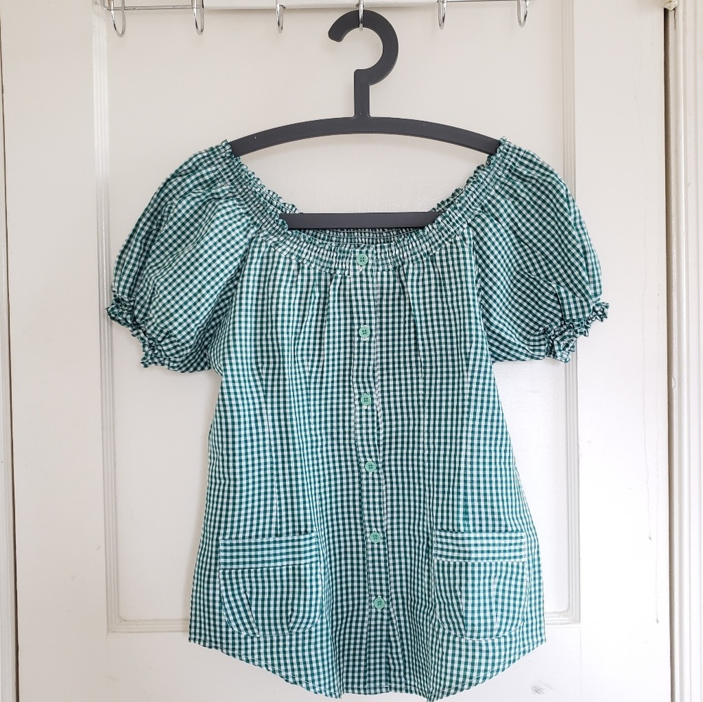 Cute Green Top